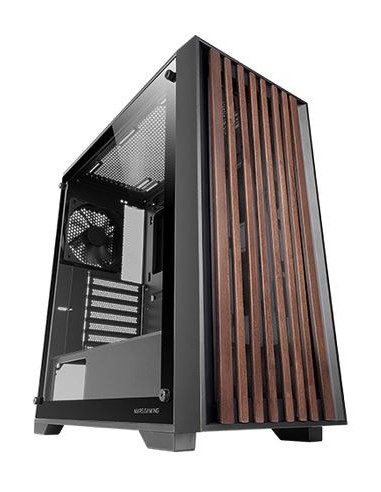 Mars Gaming MC-WOOD Midi Tower Negro