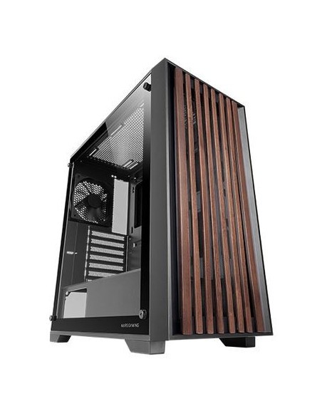 Mars Gaming MC-WOOD Midi Tower Negro