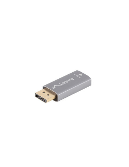 Lanberg AD-DP-HD-01 adaptador de cable de vídeo 0 m HDMI tipo A (Estándar) DisplayPort Plata