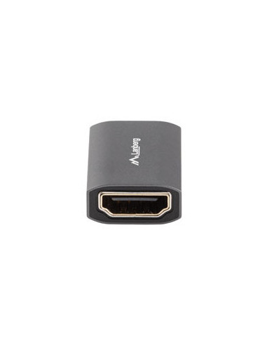 Lanberg AD-HDMI-02 cambiador de género para cable HDMI-A female 2.1 Plata