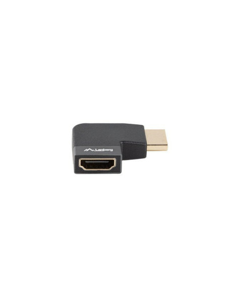 Lanberg AD-HDMI-10 adaptador de cable de vídeo HDMI tipo A (Estándar) Negro, Plata