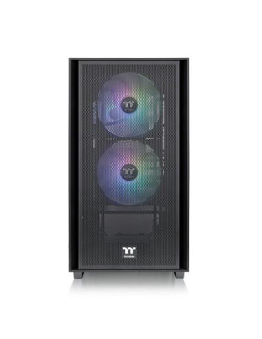 Thermaltake Versa H16 TG ARGB Micro Torre Negro