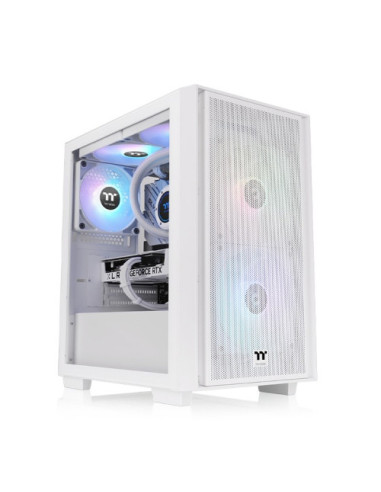 Thermaltake Versa H16 TG ARGB Micro Torre Blanco