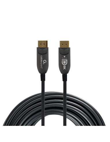 Gembird CC-DP8K-AOC-10M cable DisplayPort Negro