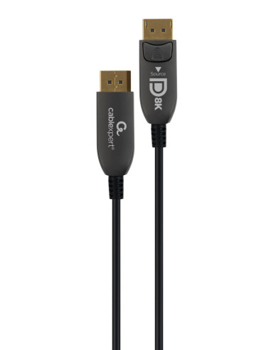Gembird CC-DP8K-AOC-20M cable DisplayPort Negro