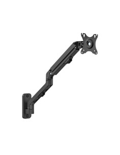 Gembird MA-WA1-02 soporte para monitor 68,6 cm (27") Pared Negro