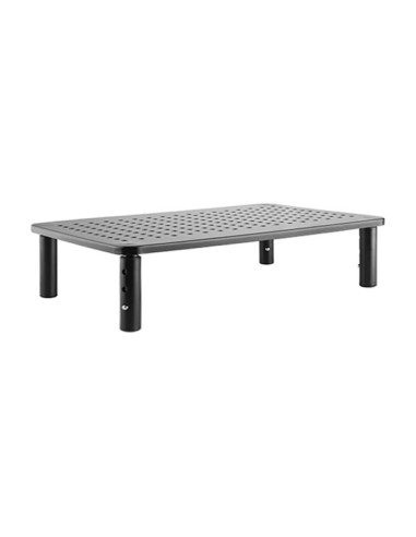 Gembird MS-TABLE-01 soporte para monitor Escritorio Negro