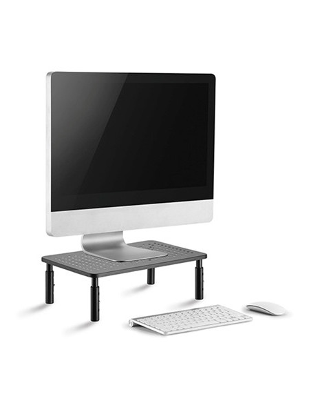 Gembird MS-TABLE-01 soporte para monitor Escritorio Negro