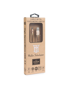 Maillon Technologique Premium MTPMUMG241 cable USB USB 2.0 1 m USB A Micro-USB B Oro 2