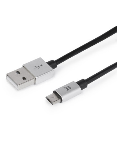 Maillon Technologique Premium MTPMUS241 cable USB USB 2.0 1 m USB A Micro-USB B Plata