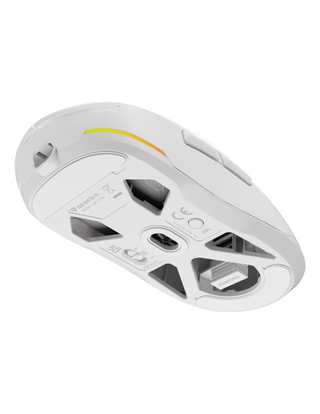 GENESIS NMG-2194 ratón Juego Ambidextro Bluetooth + USB Type-C Óptico 26000 DPI