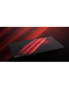 GENESIS Carbon 500 Maxi Flash G2 Alfombrilla de ratón para juegos Negro, Rojo 2