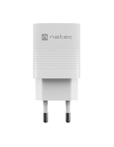 NATEC NUC-2140 cargador de dispositivo móvil Universal Blanco Corriente alterna Carga rápida Interior