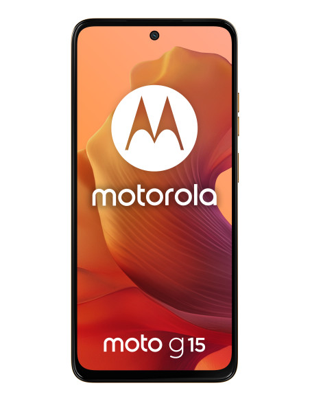 Motorola moto g15 17,1 cm (6.72") SIM doble Android 15 4G USB Tipo C 8 GB 128 GB 5200 mAh Naranja