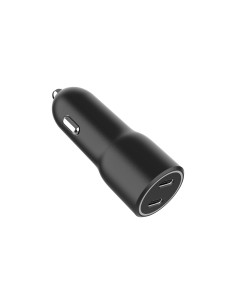 Gembird TA-UC-C2PD40-CAR-01 cargador de dispositivo móvil Universal Negro Encendedor de cigarrillos Carga rápida Auto 2