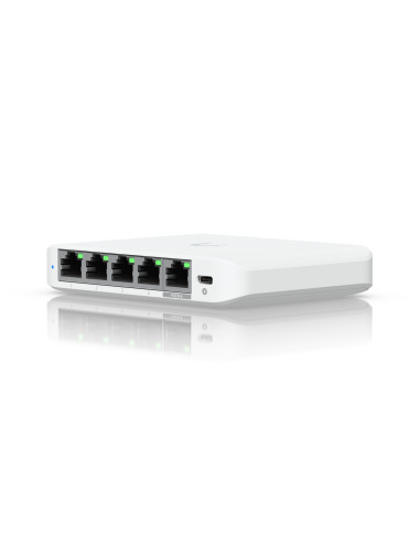 Ubiquiti UniFi Flex Mini 2.5G Gestionado 2.5G Ethernet (100 1000 2500) Energía sobre Ethernet (PoE) Escritorio Blanco