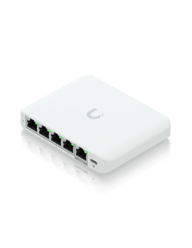 Ubiquiti UniFi Flex Mini 2.5G Gestionado 2.5G Ethernet (100 1000 2500) Energía sobre Ethernet (PoE) Escritorio Blanco