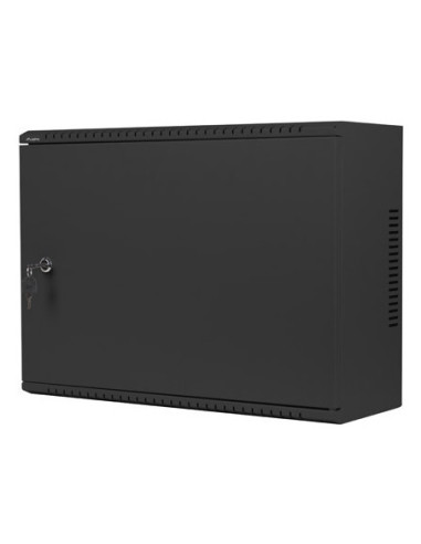 Lanberg WAF1-5203-04-00B armario rack 4U Bastidor de pared Negro