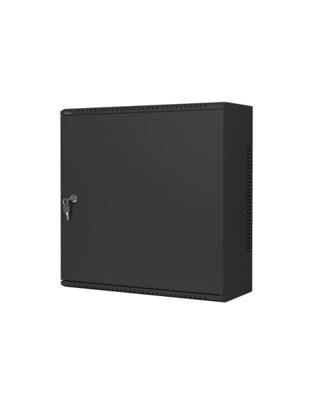 Lanberg WAF1-5203-06-00B armario rack 6U Bastidor de pared Negro