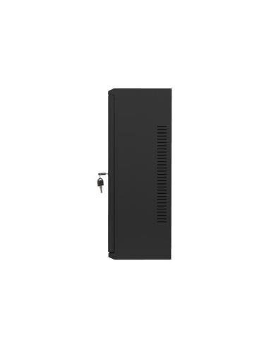 Lanberg WAF1-5203-06-00B armario rack 6U Bastidor de pared Negro
