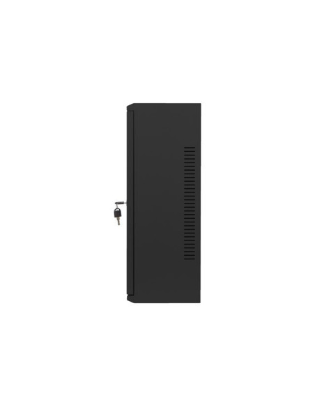 Lanberg WAF1-5203-06-00B armario rack 6U Bastidor de pared Negro