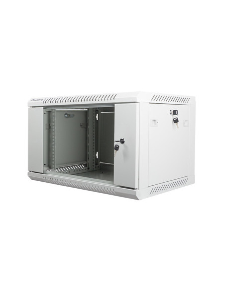 Lanberg WF01-6406-10S armario rack 6U Bastidor de pared Gris