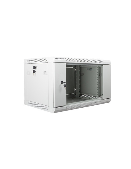 Lanberg WF01-6406-10S armario rack 6U Bastidor de pared Gris