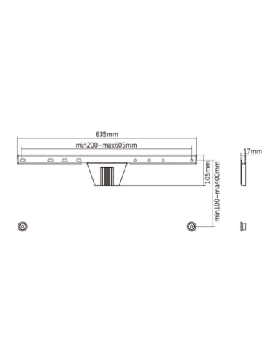 Gembird WM-S80F-01 soporte para TV 2,03 m (80") Negro