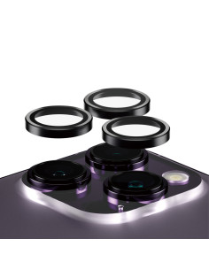 PanzerGlass ® Hoops® Camera Lens Protector Black iPhone 14 Pro | 14 Pro Max Protector de pantalla Apple 1 pieza(s)