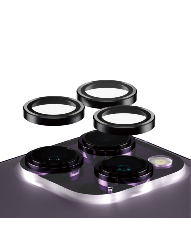 PanzerGlass ® Hoops® Camera Lens Protector Black iPhone 14 Pro | 14 Pro Max Protector de pantalla Apple 1 pieza(s)
