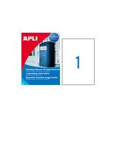 APLI 01228 etiqueta de impresora Blanco
