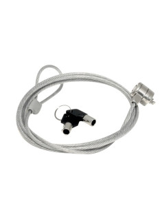 Mobilis 001262 cable antirrobo Plata 1,8 m