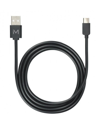 Mobilis 001278 cable USB 1 m USB A USB C Negro