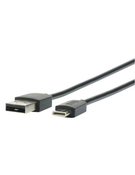 Mobilis 001278 cable USB 1 m USB A USB C Negro