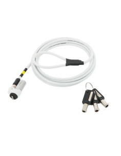 Mobilis 001328 cable antirrobo Blanco 1,8 m