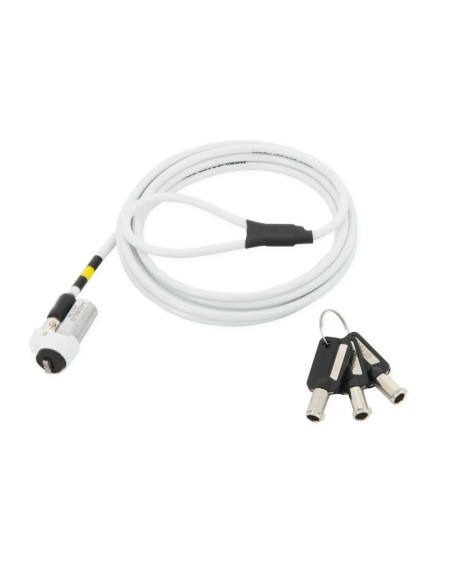 Mobilis 001328 cable antirrobo Blanco 1,8 m