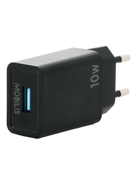 Mobilis 001360 cargador de dispositivo móvil Universal Negro Corriente alterna Auto