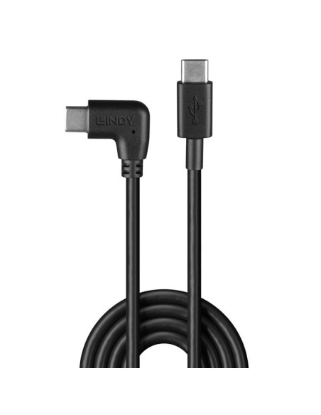 Lindy 32005 cable USB USB 2.0 1 m USB C Negro