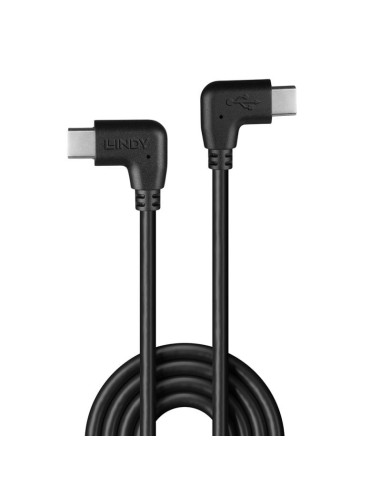 Lindy 32008 cable USB USB 2.0 0,5 m USB C Negro