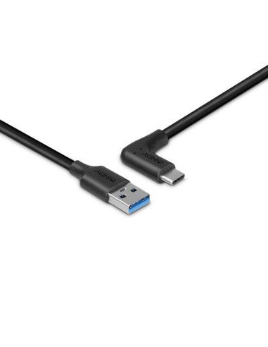 Lindy 32012 cable USB USB 3.2 Gen 2 (3.1 Gen 2) 0,5 m USB A USB C Negro