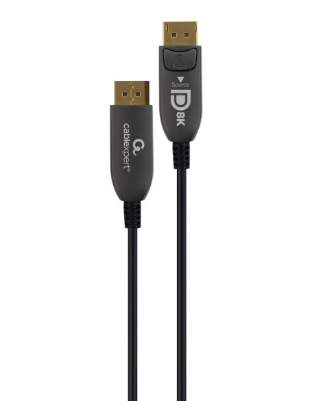 Gembird CC-DP8K-AOC-30M cable DisplayPort Negro