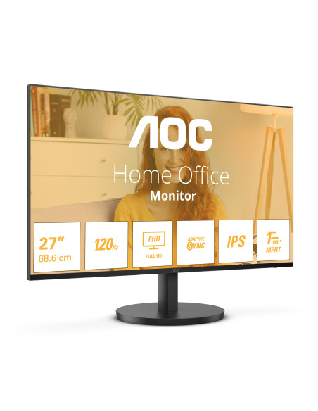 AOC B3 27B3HA2 pantalla para PC 68,6 cm (27") 1920 x 1080 Pixeles Full HD LED Negro