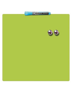 Rexel Pizarra hogar magnética 360x360mm verde