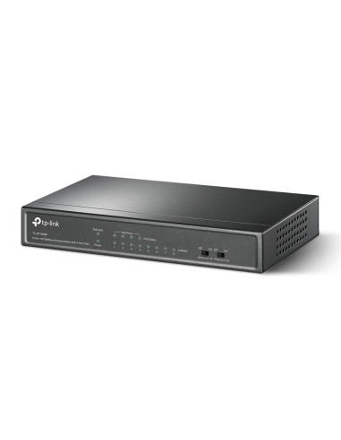 TP-Link TL-SF1008P No administrado Fast Ethernet (10 100) Energía sobre Ethernet (PoE) Negro