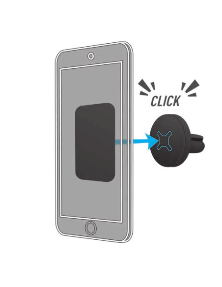 Mobilis U.FIX Soporte pasivo Teléfono móvil smartphone Negro