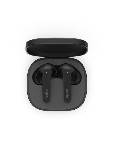 Belkin SOUNDFORM Flow Auriculares Inalámbrico Dentro de oído Llamadas Música USB Tipo C Bluetooth Negro