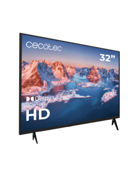 Cecotec 02613 Televisor 81,3 cm (32") HD Negro