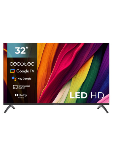 Cecotec 03619 Televisor 81,3 cm (32") HD Smart TV Negro