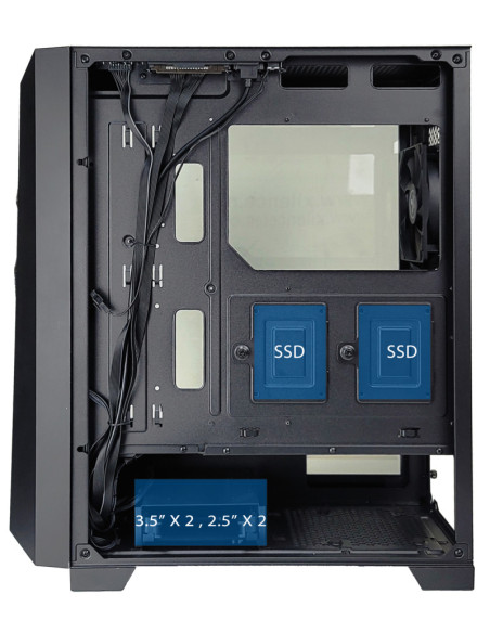 Xilence Performance C XG131 | X712.RGB Midi Tower Negro