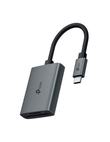 TP-Link UA430C lector de tarjeta USB 3.2 Gen 1 (3.1 Gen 1) Type-C Gris